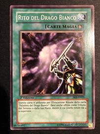 Yugioh rito del drago bianco ske it025 comune 1ª