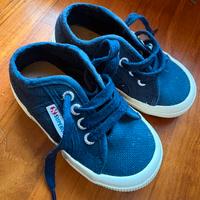 Superga classiche neonato blu n.22