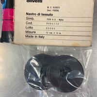 Nastro inchiostro olivetti logos ricambio rosso/ne