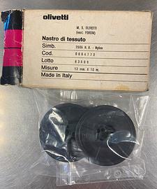 Nastro inchiostro olivetti logos ricambio rosso/ne