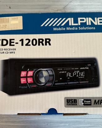 Autoradio Alpine CDE-120RR CD MP3 USB