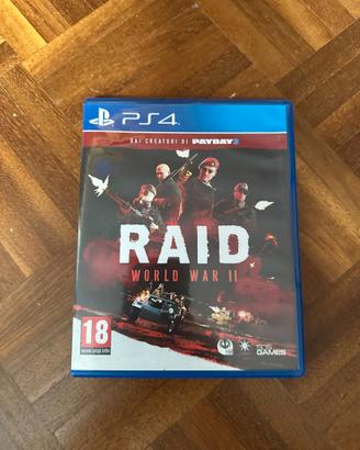 Raid videogame per PlayStation 4