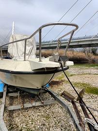 Motoscafo molto stabileElan GT 570 F con 135CV Mer