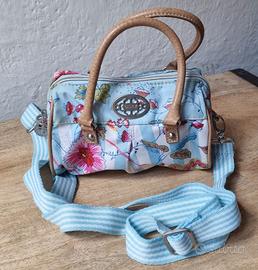 Borsetta a mano o tracolla Oilily azzurra