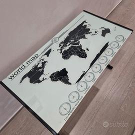 scrivania in vetro 120x60