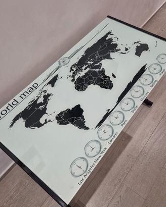 scrivania in vetro 120x60