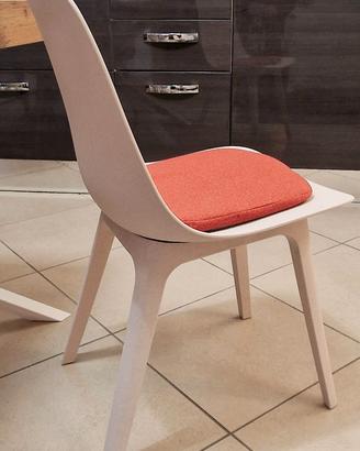 4 sedie ODGER di Ikea più cuscini
