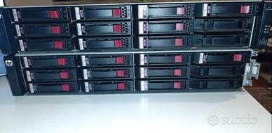 HPE MSA 1040 SAS + MSA 2040, 20 dischi 600GB 12TB
