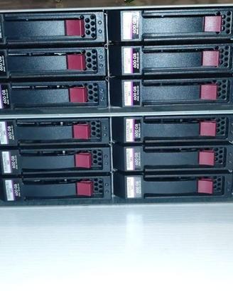 HPE MSA 1040 SAS + MSA 2040, 20 dischi 600GB 12TB