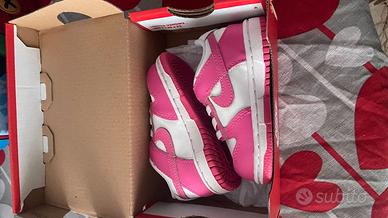 Nike dunk rosa bimba NUOVE