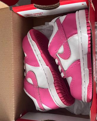 Nike dunk rosa bimba NUOVE