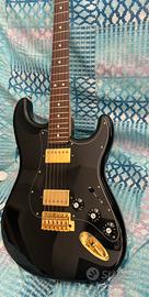 Fender stratocaster LTD MAHOGANY  HH BLACKTOP