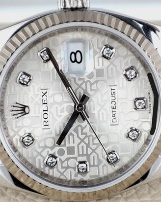 Rolex Datejust 116234 Diamonds Full Set