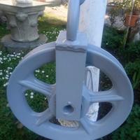 carrucola/ puleggia in ferro kg. 10 / cm 31