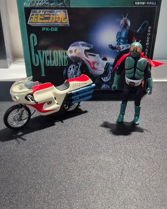 Soul of Popynica PX-02 Cyclone & Kamen Rider 