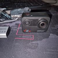 action cam 4K 20mp due batterie e accessori