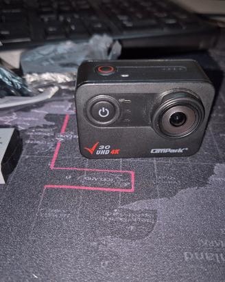 action cam 4K 20mp due batterie e accessori