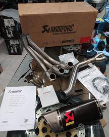 Scarico completo Akrapovic filtro BMC Yamaha MT 09