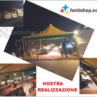 Gazebo certificato 490 x 490 cm