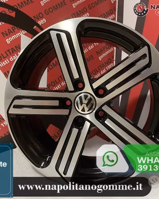 Cerchi Golf 5 6 7 6r 7,5 8 gti scirocco 17 pollici
