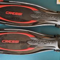 pinne Cressi Reaction L/XL per calzari