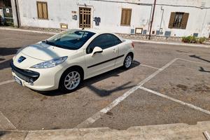 peugeot 207 1.6 benzina  cabrio