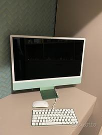 Imac 24 chip m1 come nuovo