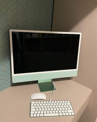 Imac 24 chip m1 come nuovo