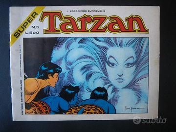 Fumetto Tarzan Super n.5 del 1974.