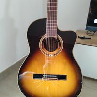 Chitarra classica Ortega Tobacco con EQ + bag