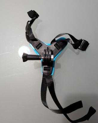 mentoniera action cam da casco 