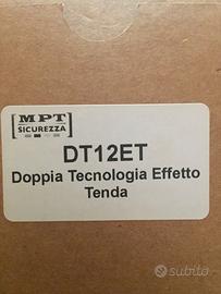 Rilevatore doppia Tecnologia effetto tenda DT12ET