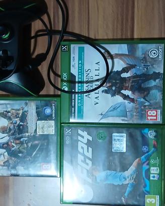 giochi e controller xbox