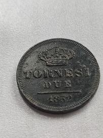 2 tornesi 1852