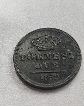 2 tornesi 1852