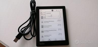 Ebook Kobo aura reader  6'', con retroilluminazion