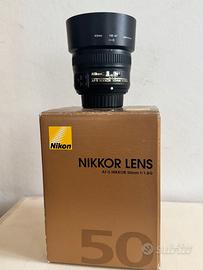 Nikon AF-S 50mm f/1.8 G