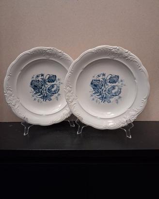 Coppia piatti Laveno vintage