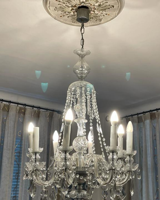 Lampadario in cristallo Boemia