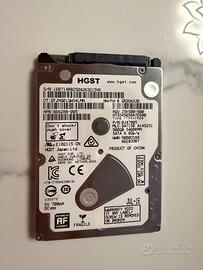 Hard Disk 2.5” 500GB HGST SATA – funzionante