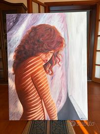 Dipinto originale olio su tela “Controluce”