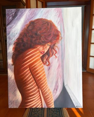 Dipinto originale olio su tela “Controluce”