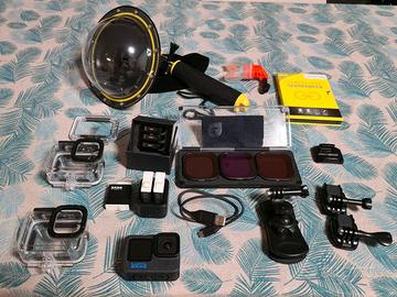 GoPro Hero 12 Black Edition + Accessori