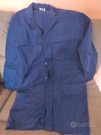 Camice blu uomo da lavoro con taschino 52