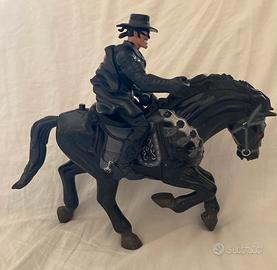 Action Figure vintage Zorro e Tornado