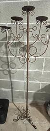 Candelabro colonna vintage