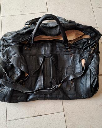 borsone uomo pelle vintage