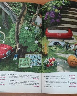Catalogo regali e giocattoli Palmolive del 1965