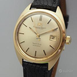 IWC YACHT CLUB ORO 18K ANNI '70 VINTAGE