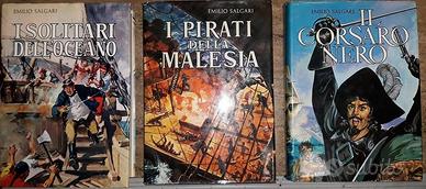 3 Romanzi di Emilio Salgari in perfetto stato!